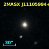 2MASX J11105994+1340028