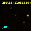 2MASS J11051639+1118003