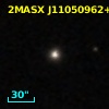 2MASX J11050962+0955243