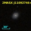 2MASX J11092746+0946325