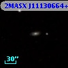 2MASX J11130664+0852135