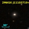 2MASX J11103719+0911349