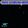 NVSS J110544+083835