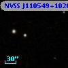 NVSS J110549+102058