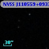 NVSS J110559+093332
