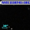 NVSS J110741+101200