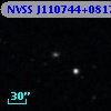 NVSS J110744+081707