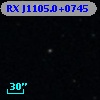 RX J1105.0+0745