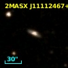 2MASX J11112467+0700355