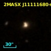 2MASX J11111680+0720109