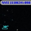 NVSS J110634+080147