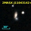 2MASX J11043142+0343078