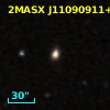 2MASX J11090911+0528156
