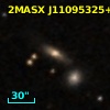 2MASX J11095325+0501412