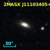 2MASX J11103405+0404156