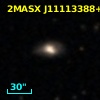 2MASX J11113388+0257274