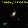2MASX J11120678+0308357