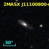 2MASX J11100800+0326399