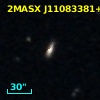 2MASX J11083381+0251295
