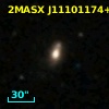 2MASX J11101174+0514339