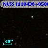 NVSS J110438+050612