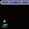 NVSS J110635+050153