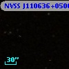 NVSS J110636+050606