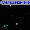 NVSS J111020+040416