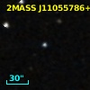 2MASS J11055786+0457282