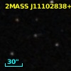 2MASS J11102838+0510425