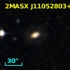 2MASX J11052803+0233440