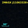 2MASX J11063328+0016484