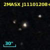 2MASX J11101208+0113279