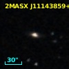 2MASX J11143859+0116414