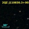 2QZ J110830.3+003434
