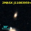 2MASX J11083959+0017035