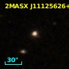 2MASX J11125626+0043325