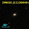 2MASX J11130440+0007245