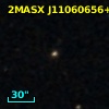 2MASX J11060656+0050037