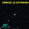 2MASX J11074648+0030272