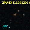 2MASX J11092201+0107016
