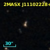 2MASX J11102228+0042319