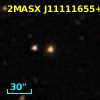 2MASX J11111655+0050058