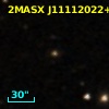 2MASX J11112022+0050538