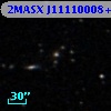 2MASX J11110008+0107367