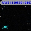 NVSS J110830+010321