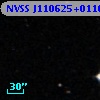 NVSS J110625+011640