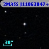 2MASS J11063047+0010527