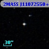 2MASS J11072550+0002521