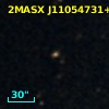 2MASX J11054731+0006112